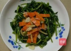 素炒荷兰豆叶的做法图解7