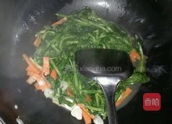 素炒荷兰豆叶的做法图解6