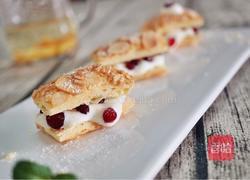 迷你拿破仑酥（小红莓）的做法图解4