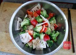 爽口菜的做法图解4