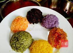 彩色糯米饭的做法图解9