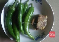 双椒炒肉干的做法图解1