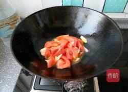 西红柿鸡蛋宽汤面的做法图解3