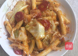 韩式辣炒年糕的做法图解5