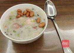 鲜虾火腿粥的做法图解6