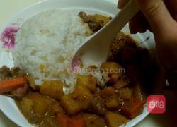 黑椒牛肉饭的做法图解4