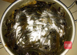 秘制凉拌海带的做法图解2