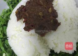 青菜拌米饭的做法图解3