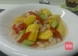 菠萝蜜滑炒虾仁的做法图解11