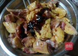 云耳粉丝蒸鸡的做法图解3