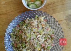 芹香杂粮炒饭的做法图解8