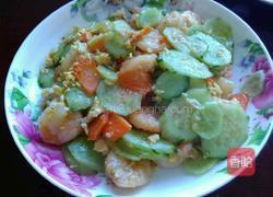 虾仁小炒的做法图解5