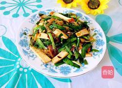 熏干炒韭菜的做法图解6