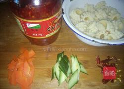 香辣鱿鱼卷的做法图解2