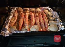 蒜蓉烤阿根廷红虾的做法图解4