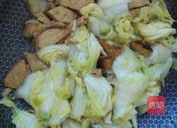 素鸡炒白菜的做法图解5