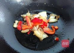 大蒜白干炒肉片的做法图解4