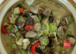 茄子打卤面的做法图解6