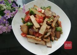 腊肉炒香干的做法图解7