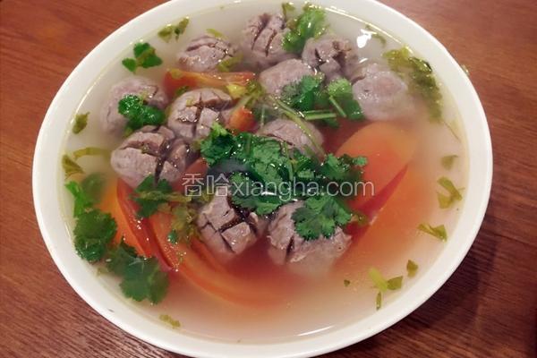 ?番茄牛丸汤