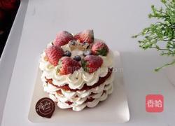 ?草莓裸蛋糕的做法图解8