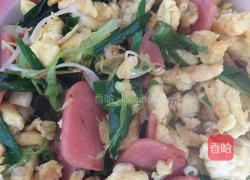 大蒜方腿鸡蛋的做法图解4