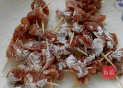 椒盐牙签肉的做法图解5