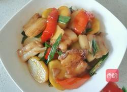 回锅肉烧土豆片的做法图解8