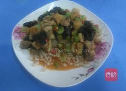 肉末金针菇的做法图解1