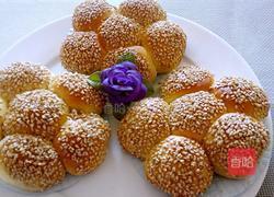 蔓越莓花形面包的做法图解13