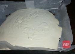 海绵葡萄干夹心蛋糕块的做法图解7