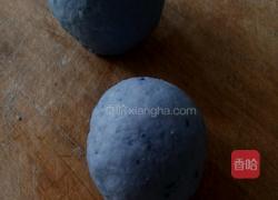 紫甘蓝甜馒头的做法图解12