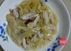 咸菜炒肉片的做法图解9