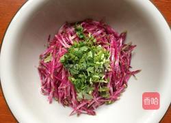 〖 凉拌糖醋红心萝卜 〗的做法图解4
