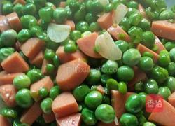 豌豆火腿肠的做法图解6