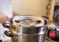 花旗参红枣炖鸡汤的做法图解9
