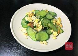 黄瓜炒鸡蛋的做法图解8