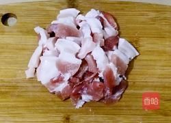 五花肉焖菜干的做法图解3