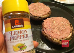 鲜烤香菇酿肉的做法图解7