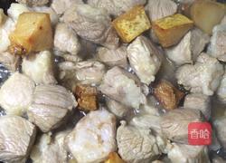 豆参烧肉的做法图解3