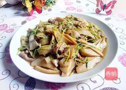 杏鲍菇炒肉丝的做法图解13