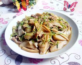 杏鲍菇炒肉丝[图]