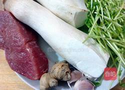 杏鲍菇炒肉丝的做法图解1