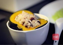 南瓜杂粮减脂餐的做法图解5