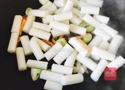 辣炒打糕条的做法图解3