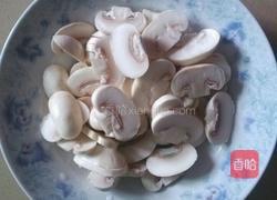 双菇干腐肉片的做法图解4