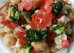 凉拌双花的做法图解3