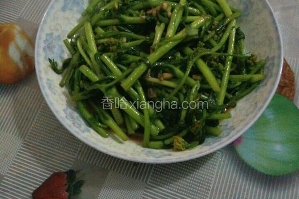 蒜茸菜心