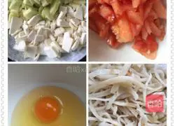 Illustration of how to make vegetarian fried cakes 1