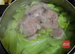 大白菜火腿肠粉丝汤的做法图解5